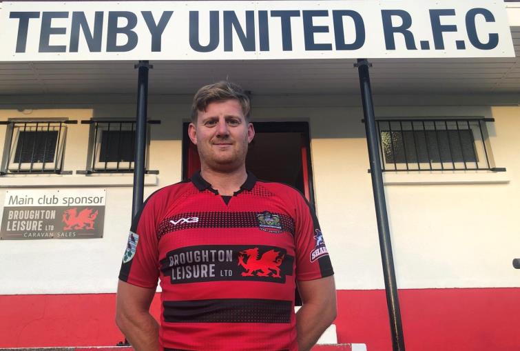 Dan Colley - yet another ty for Tenby flanker